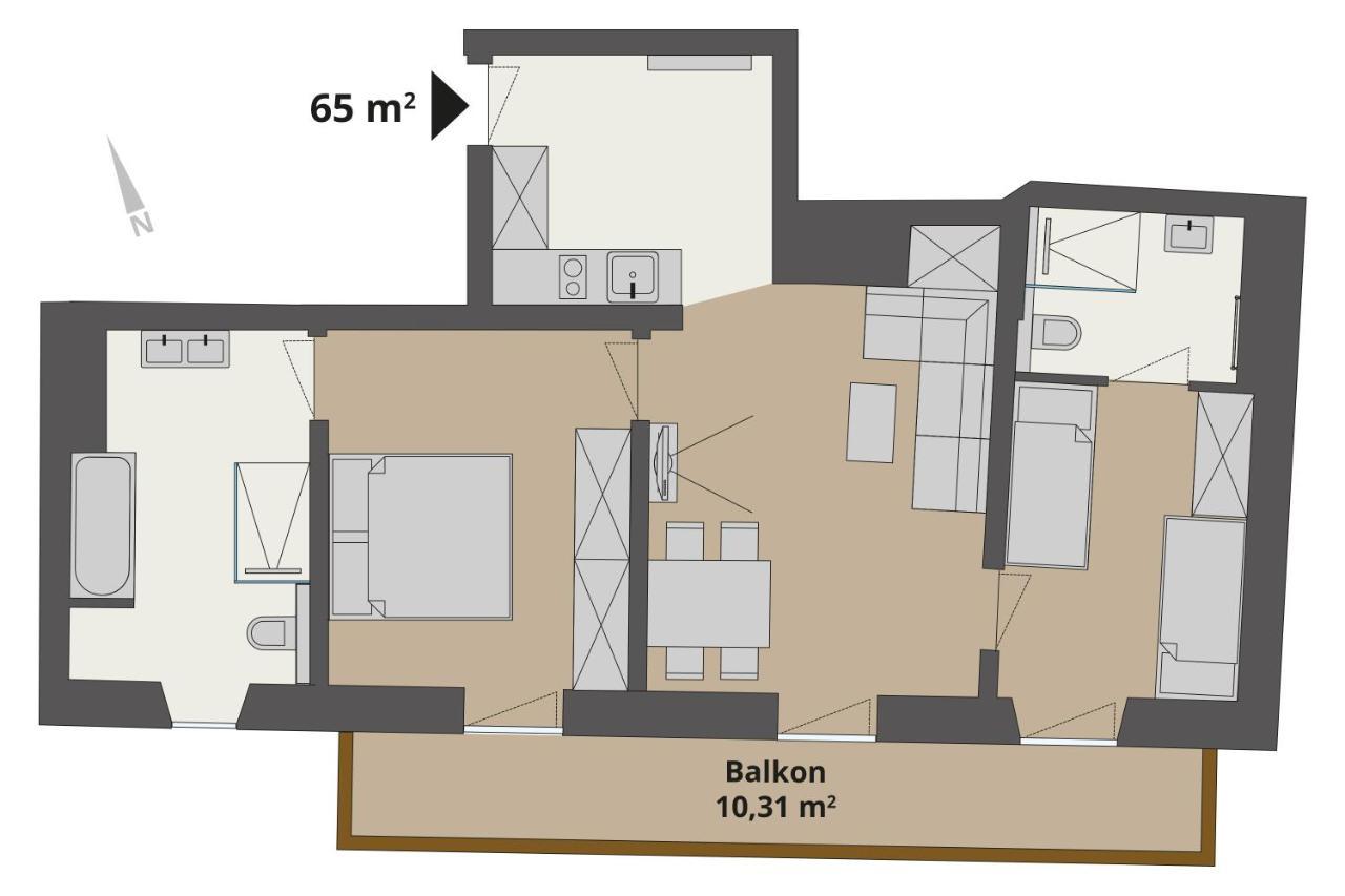Steinergut Apartments ซังคท์มาร์ทิน เบ โลเฟอร์ ภายนอก รูปภาพ